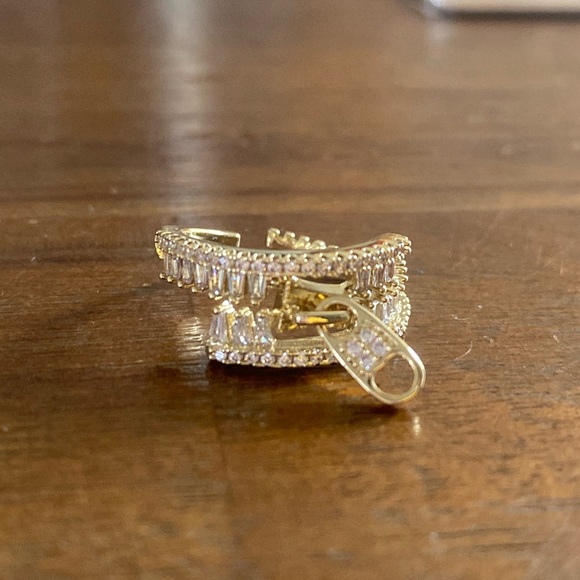 vintage havana serene zipper ring - Picture 2 of 8